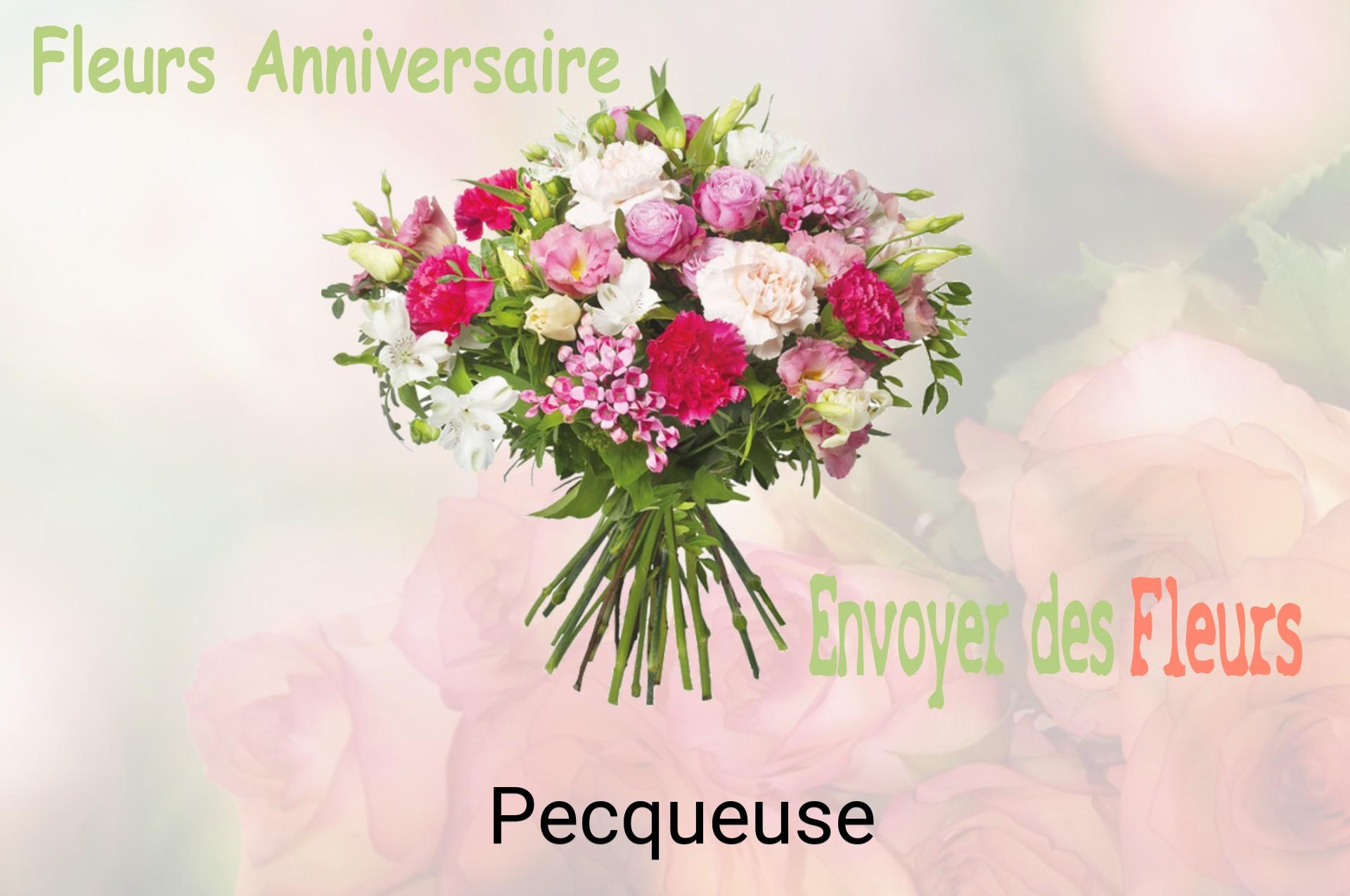 Bouquet de fleurs d’anniversaire livré à Pecqueuse
