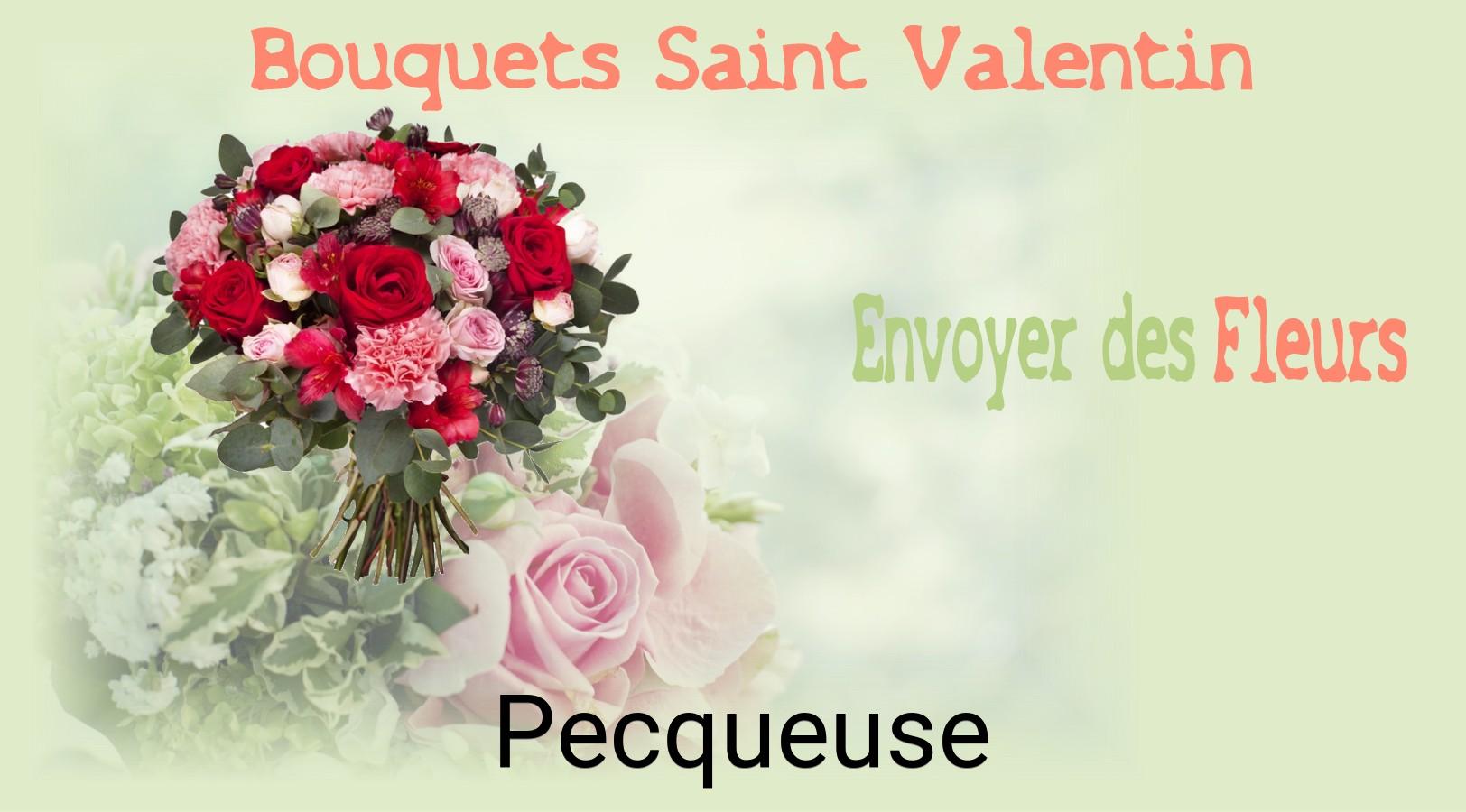 Roses de Saint-Valentin livrées à Pecqueuse
